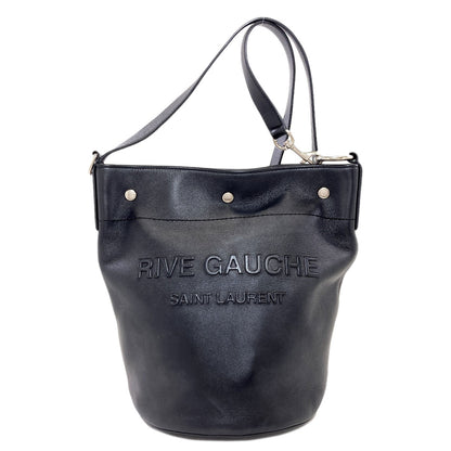 SAINT LAURENT logo Shoulder Bag Calf Ladies [Used]