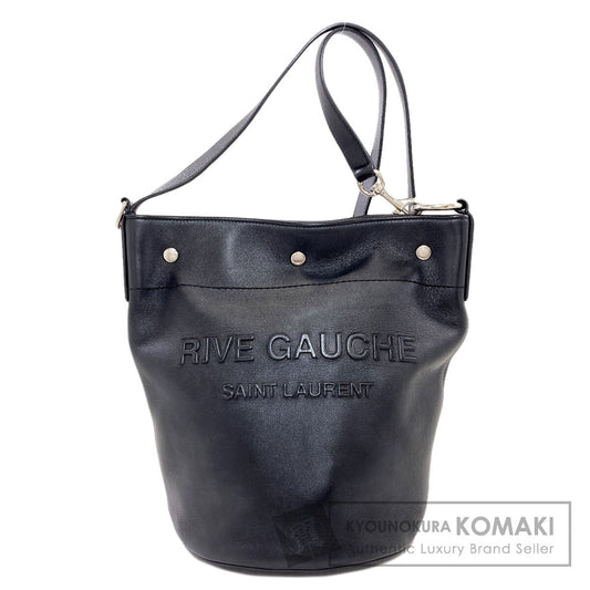 SAINT LAURENT logo Shoulder Bag Calf Ladies [Used]
