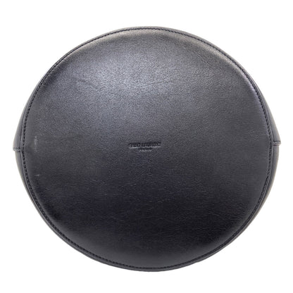 SAINT LAURENT logo Shoulder Bag Calf Ladies [Used]