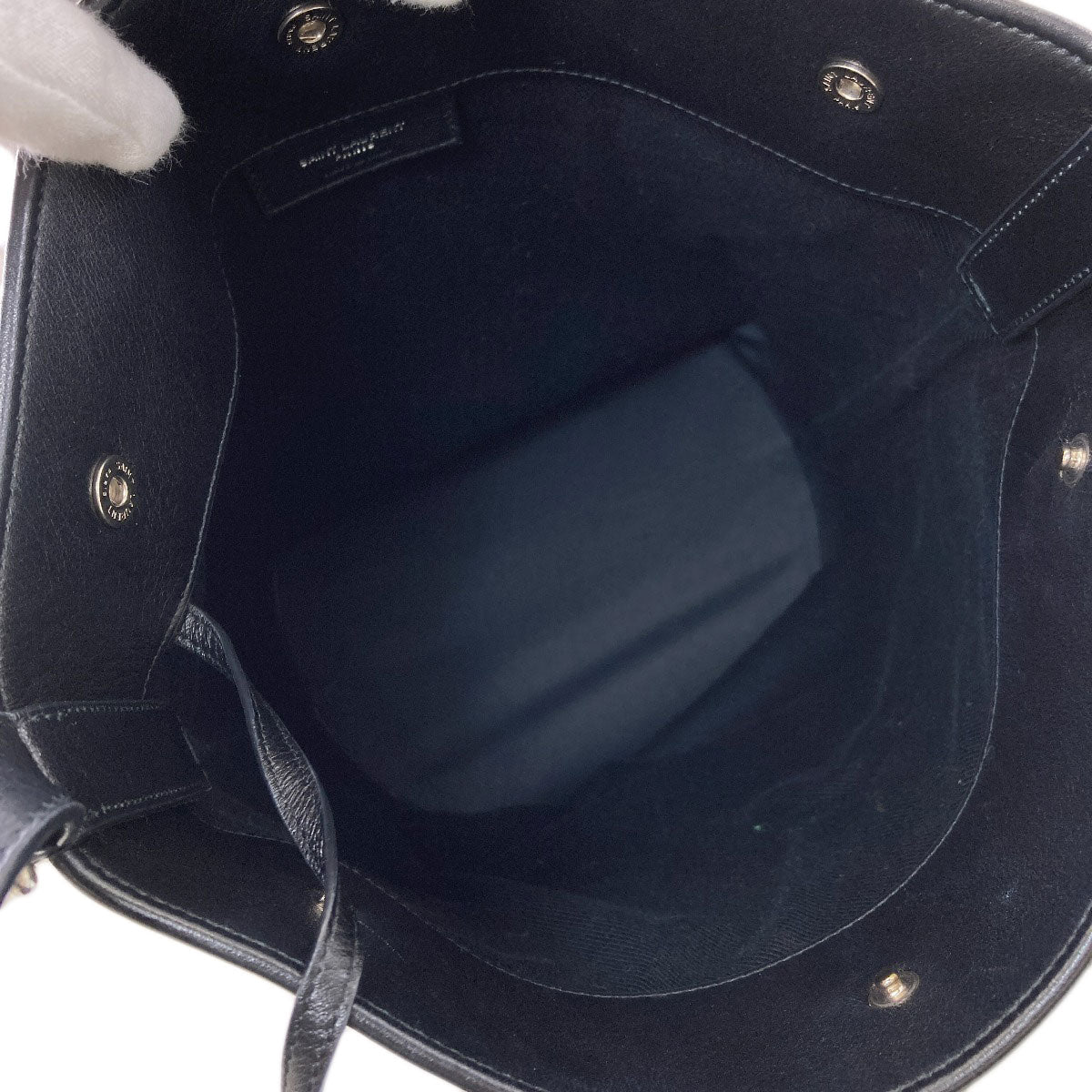 SAINT LAURENT logo Shoulder Bag Calf Ladies [Used]
