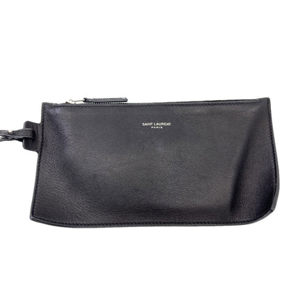 SAINT LAURENT logo Shoulder Bag Calf Ladies [Used]