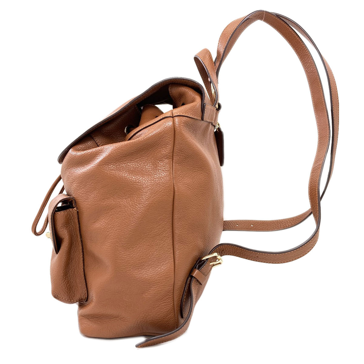 COACH F37410 logo Backpack Â· Daypack Leather Ladies [Used]