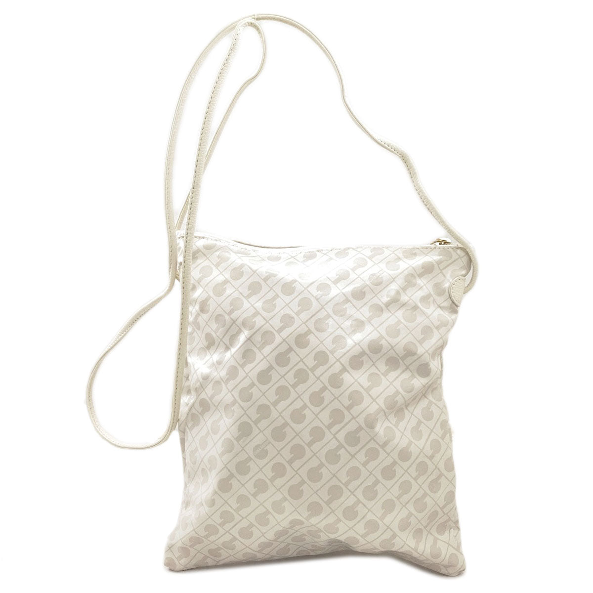 GHERARDINI Logo motif softy Shoulder Bag Polyester Polyurethane coatingLadies [Used]