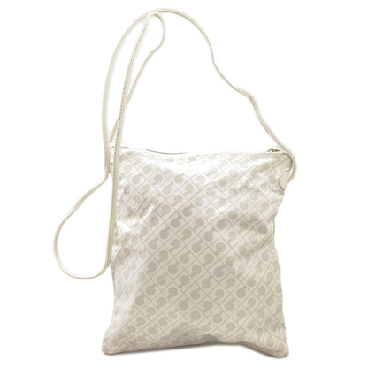 GHERARDINI Logo motif softy Shoulder Bag Polyester Polyurethane coatingLadies [Used]