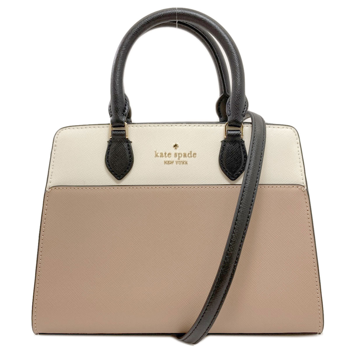 kate spade Madison Colorblock Small Satchel 2-Way Handbag PVC Ladies [Used]