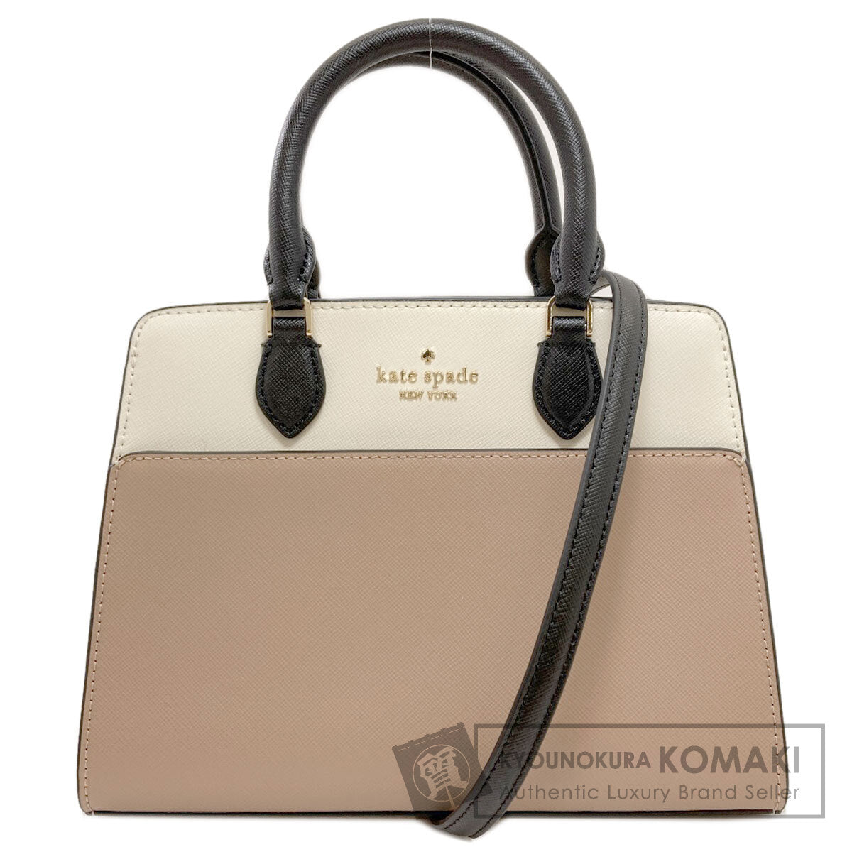 kate spade Madison Colorblock Small Satchel 2-Way Handbag PVC Ladies [Used]