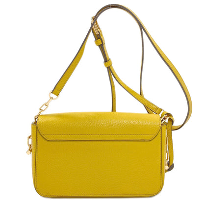 Tory Burch logo Shoulder Bag Leather Ladies [Used]