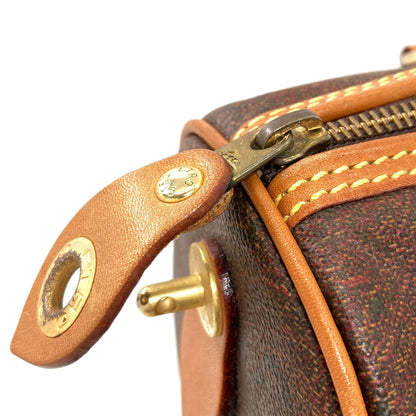 ETRO Paisley pattern Boston bag PVC Ladies [Used]