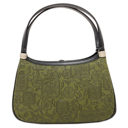INDENYA Flower arabesque Tote Bag Leather Ladies [Used]