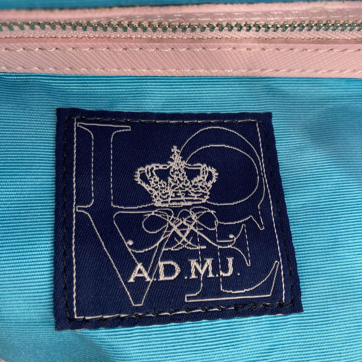 ADMJ logo Tote Bag Leather Ladies [Used]