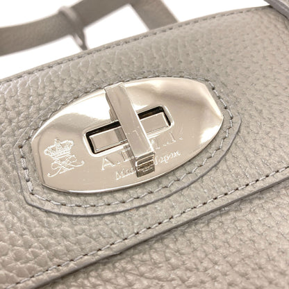 ADMJ logo Tote Bag Leather Ladies [Used]