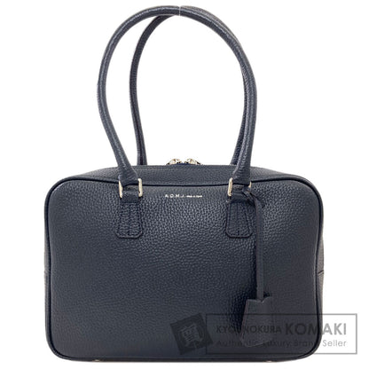 ADMJ logo Handbag Leather Ladies [Used]