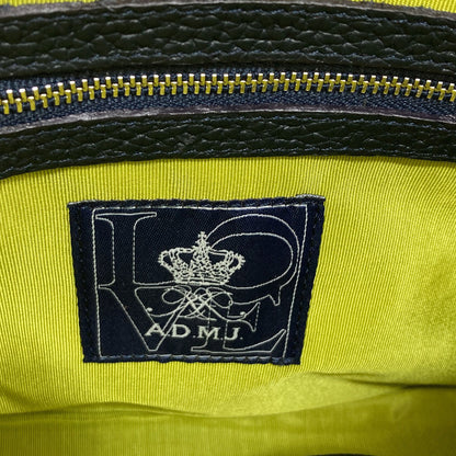 ADMJ logo Handbag Leather Ladies [Used]