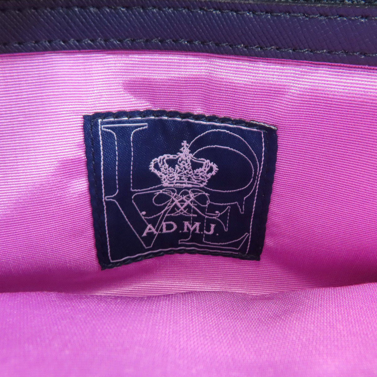 ADMJ logo Shoulder Bag Leather Ladies [Used]