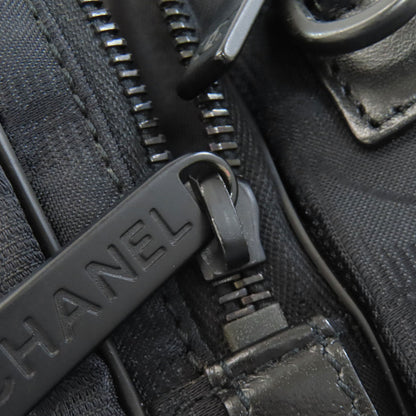 CHANEL New Travel 2WAY Handbag Nylon jacquard Ladies [Used]