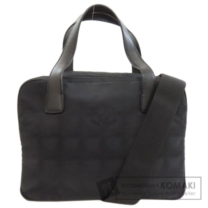 CHANEL New Travel 2WAY Handbag Nylon jacquard Ladies [Used]