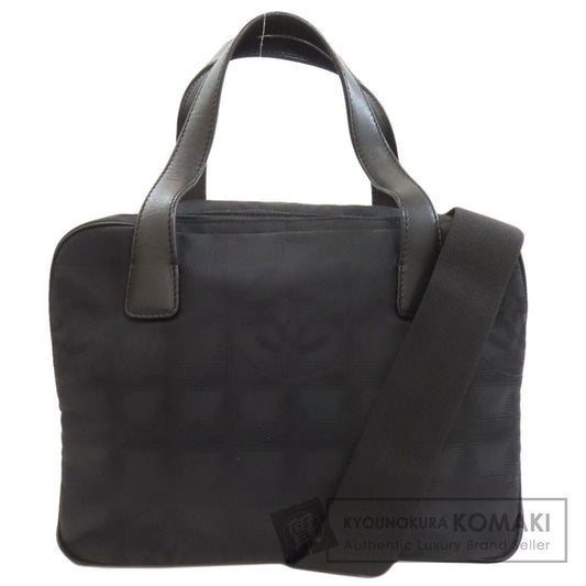 CHANEL New Travel 2WAY Handbag Nylon jacquard Ladies [Used]