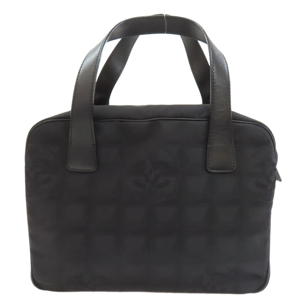 CHANEL New Travel 2WAY Handbag Nylon jacquard Ladies [Used]