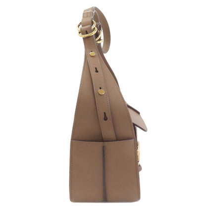 TODS T-Timeless Flap Shoulder Bag Calf Ladies [Used]