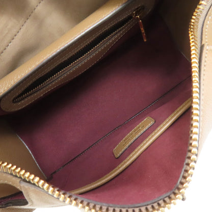 TODS T-Timeless Flap Shoulder Bag Calf Ladies [Used]