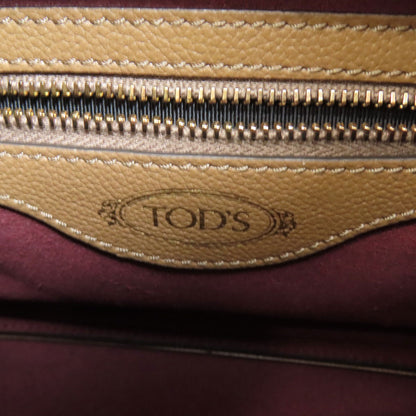 TODS T-Timeless Flap Shoulder Bag Calf Ladies [Used]