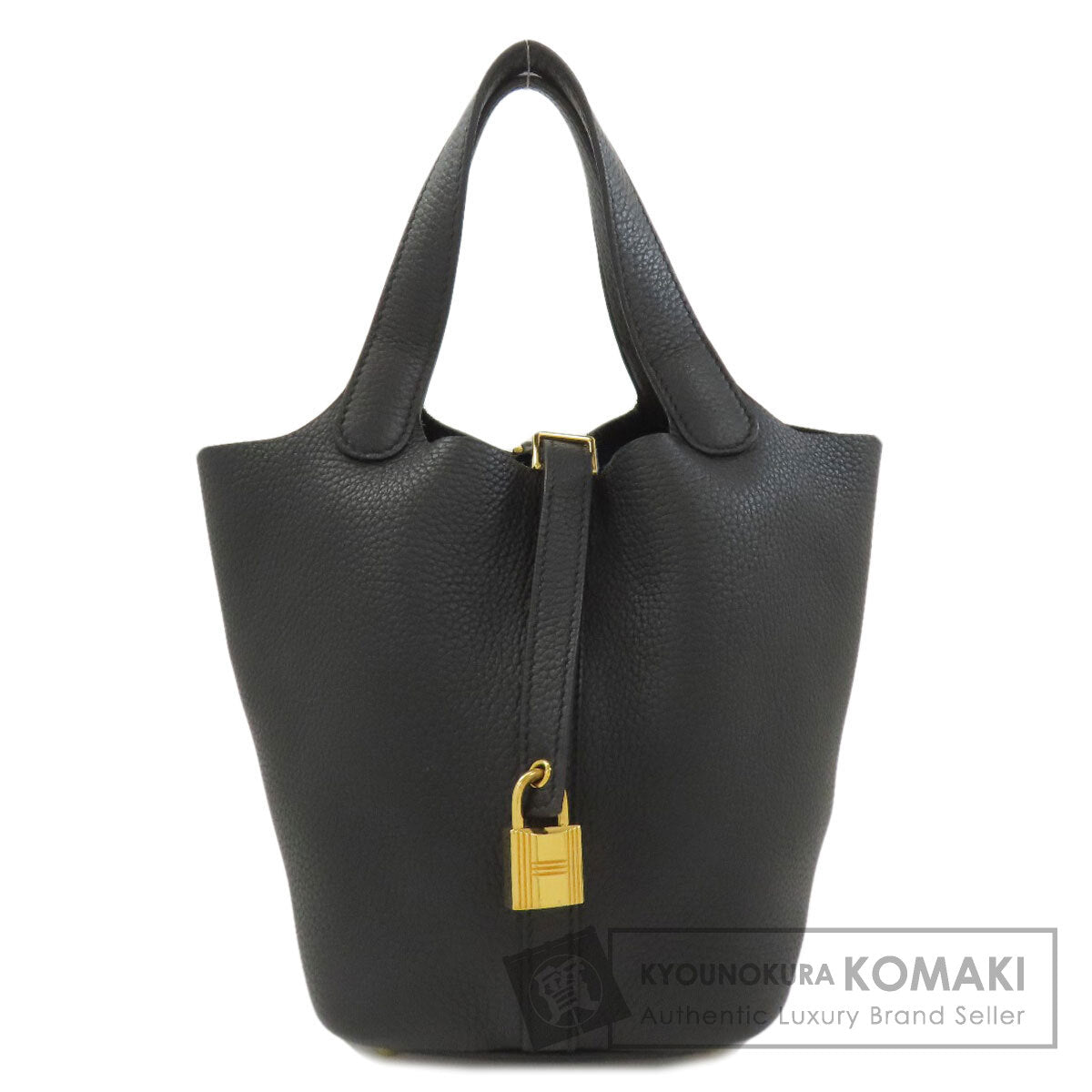 HERMES Picotin Lock PM GoldHardware Handbag Taurillon Clemence Ladies [Used]