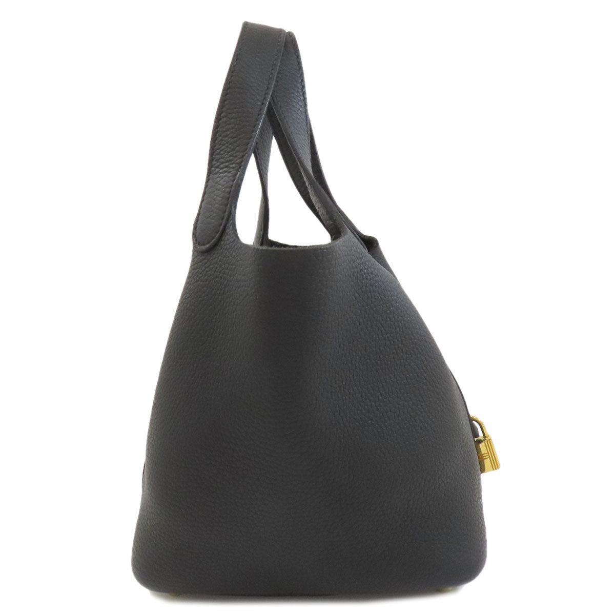 HERMES Picotin Lock PM GoldHardware Handbag Taurillon Clemence Ladies [Used]