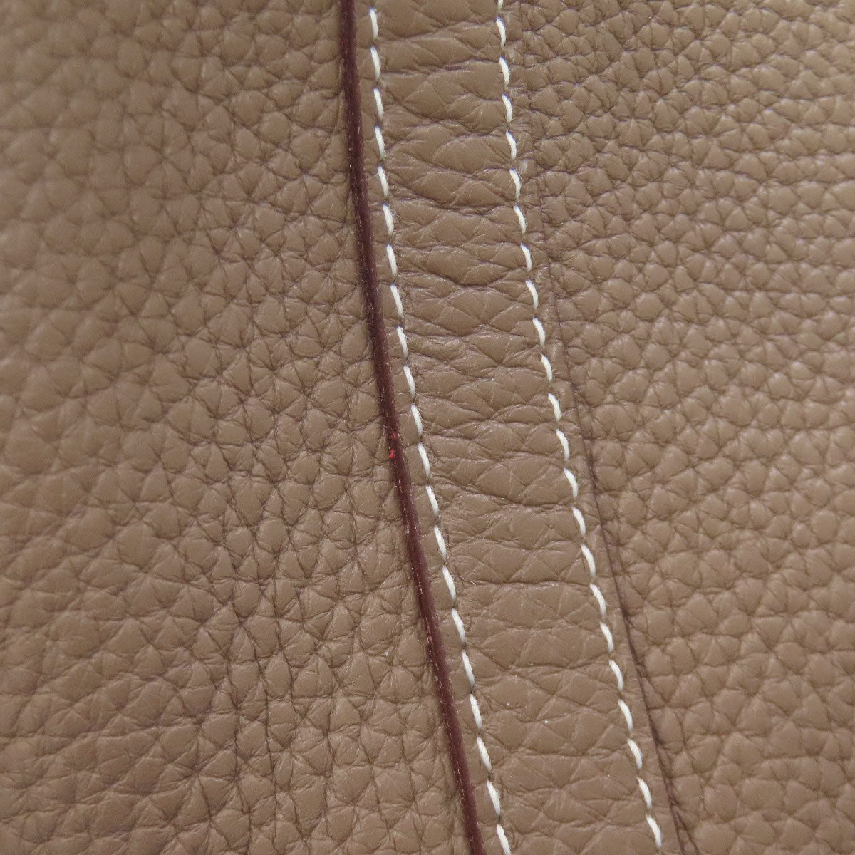 HERMES Picotin Lock MM Etoupe SilverHardware Handbag Taurillon Clemence Ladies [Used]