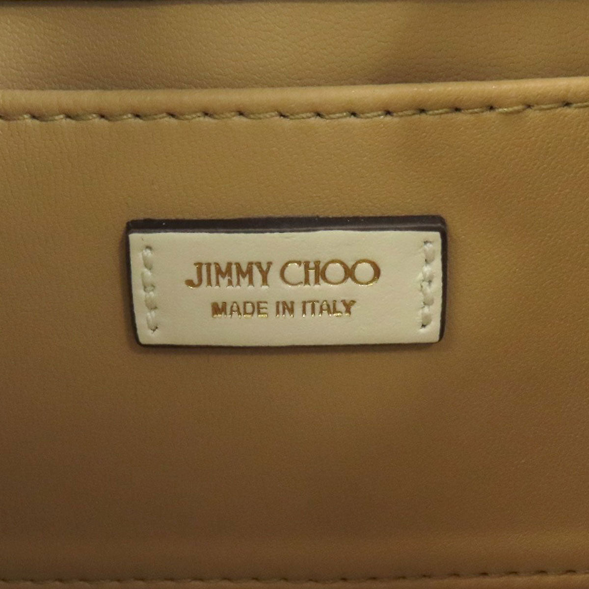 Jimmy Choo Scintigraphy Shoulder Bag Calf Ladies [Used]