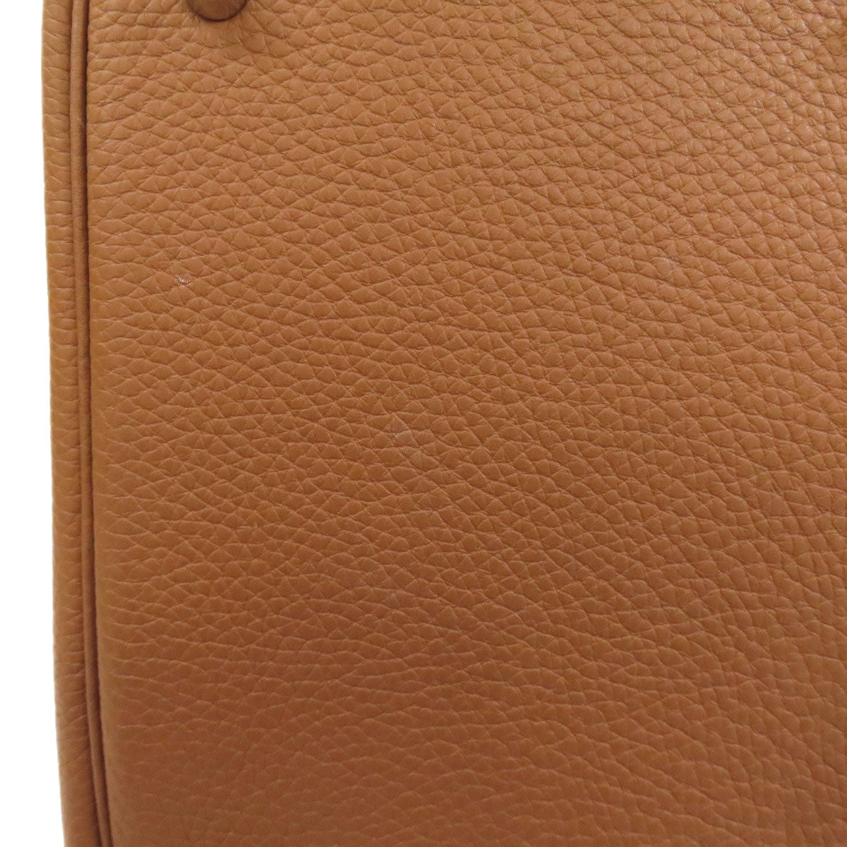 HERMES Picotin Lock MM Gold SilverHardware Handbag Taurillon Clemence Ladies [Used]