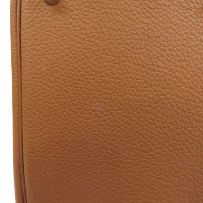 HERMES Picotin Lock MM Gold SilverHardware Handbag Taurillon Clemence Ladies [Used]