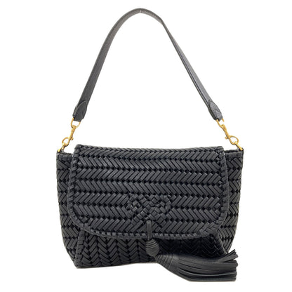 Anya Hindmarch One belt braid Shoulder Bag Leather Ladies [Used]