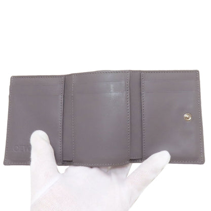 LOEWE Anagram Trifold Tri-fold wallet (with Coin Pocket) Leather Ladies [Used]