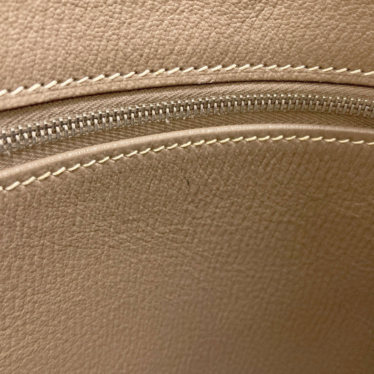 HERMES Birkin 35 Etoupe SilverHardware Handbag Togo Ladies [Used]
