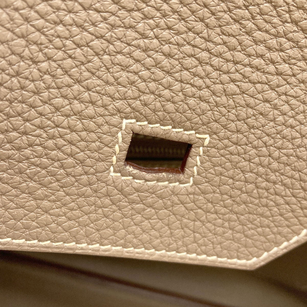 HERMES Birkin 35 Etoupe SilverHardware Handbag Togo Ladies [Used]