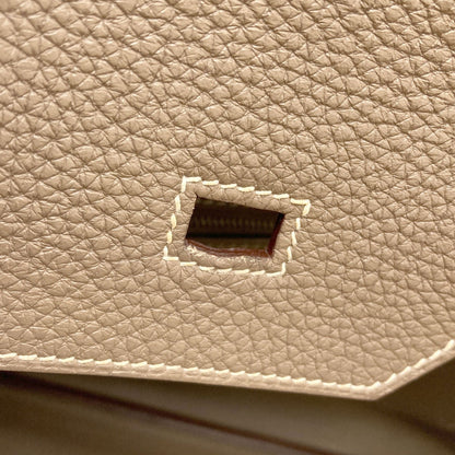 HERMES Birkin 35 Etoupe SilverHardware Handbag Togo Ladies [Used]