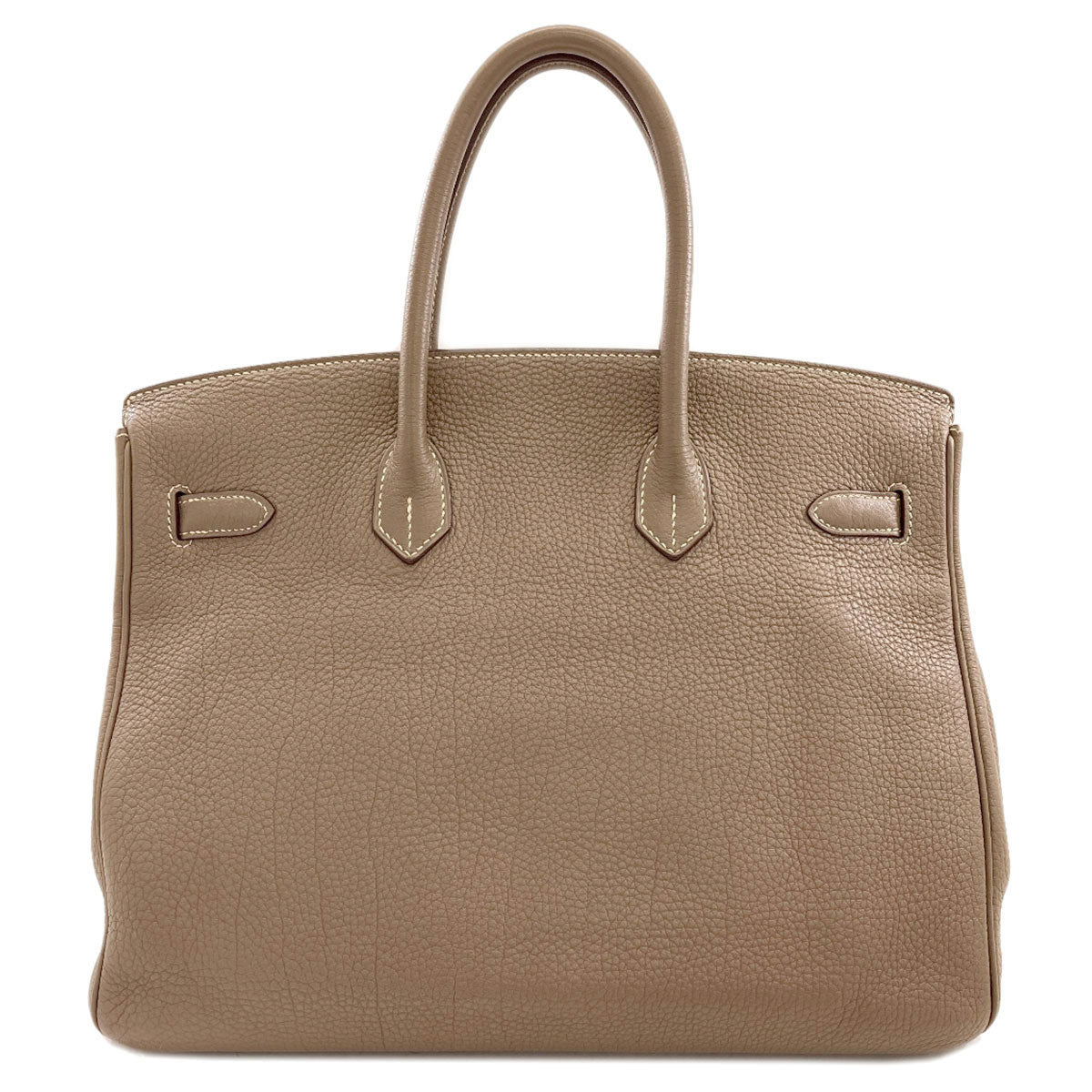 HERMES Birkin 35 Etoupe SilverHardware Handbag Togo Ladies [Used]