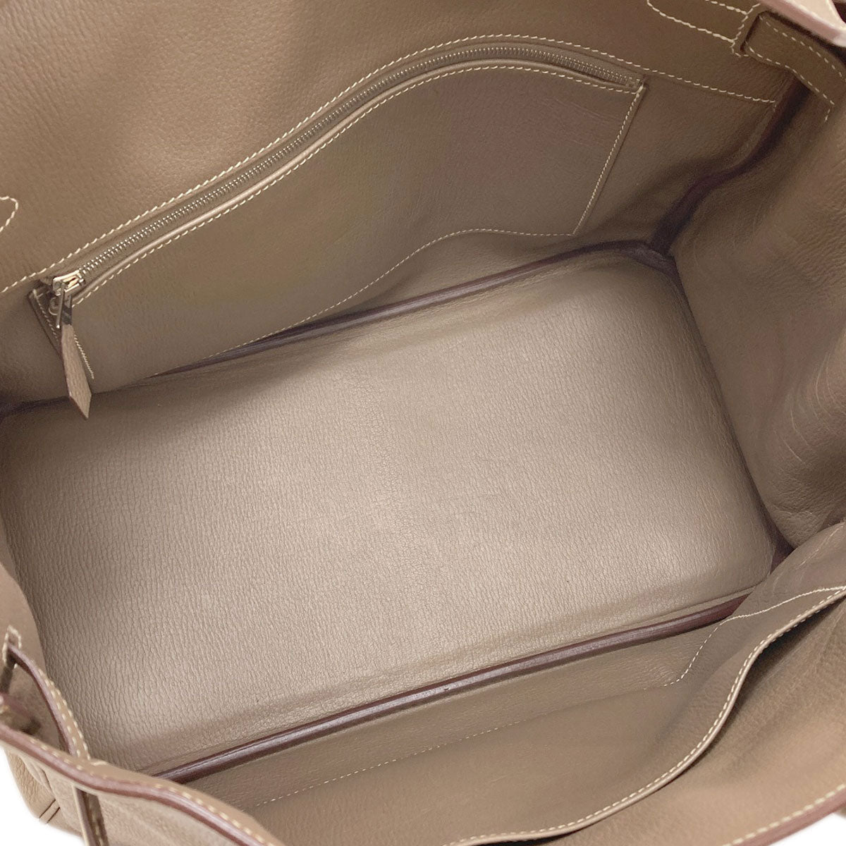 HERMES Birkin 35 Etoupe SilverHardware Handbag Togo Ladies [Used]