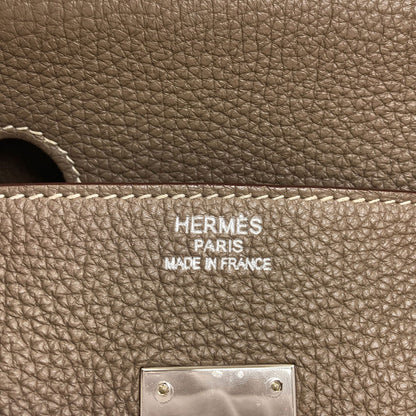 HERMES Birkin 35 Etoupe SilverHardware Handbag Togo Ladies [Used]