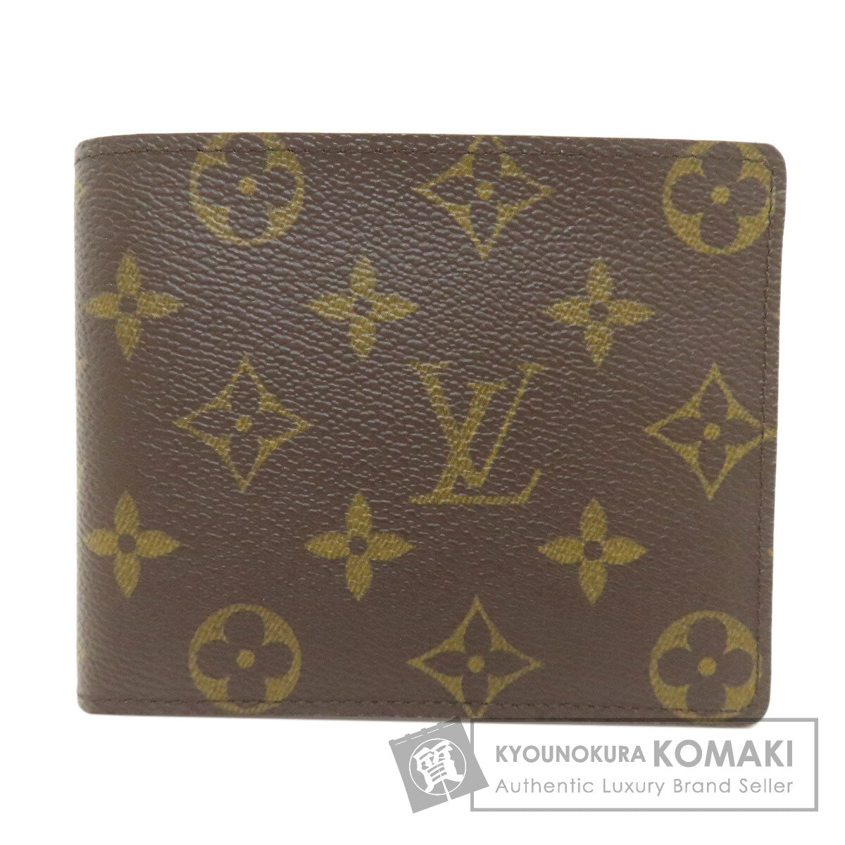 LOUIS VUITTON M60026 Portefeiulle ã» Florin Bifold Wallet with Coin Pocket Monogram canvas Ladies [Used]
