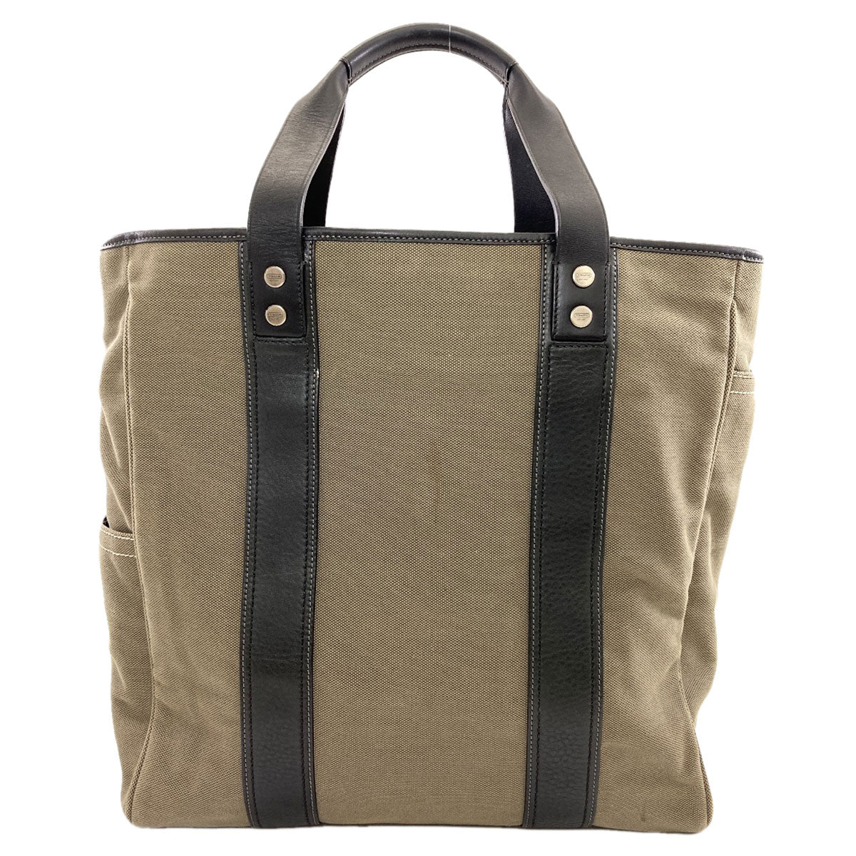 COACH 5723 Simple design Handbag Canvas LeatherLadies [Used]