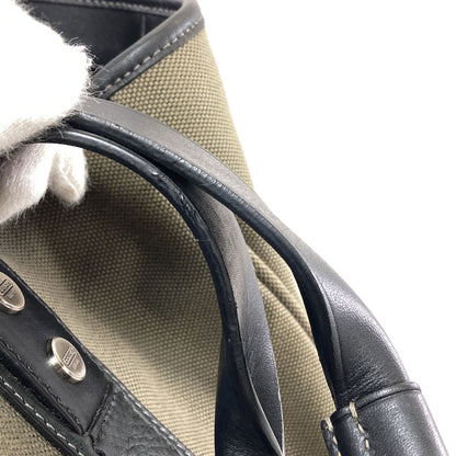 COACH 5723 Simple design Handbag Canvas LeatherLadies [Used]