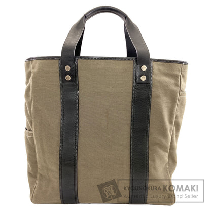 COACH 5723 Simple design Handbag Canvas LeatherLadies [Used]