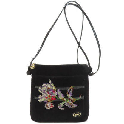 FEILER logo Shoulder Bag Cotton Ladies [Used]