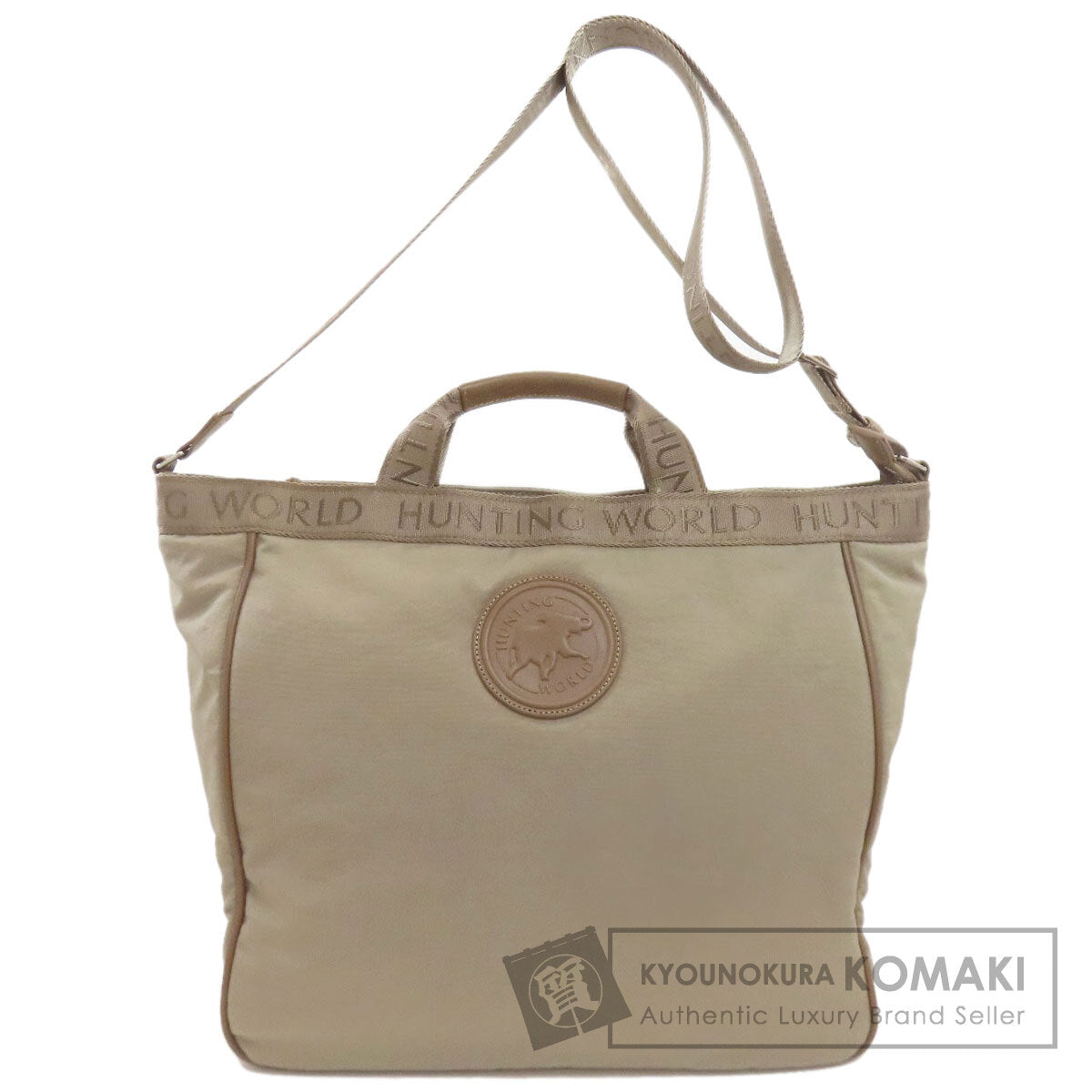 HUNTING WORLD 2WAY Handbag Nylon Ladies [Used]