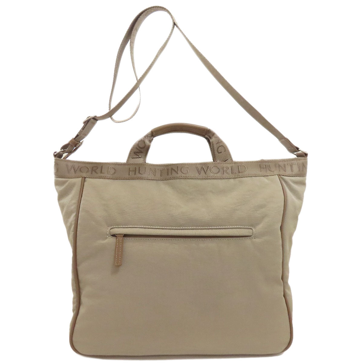 HUNTING WORLD 2WAY Handbag Nylon Ladies [Used]