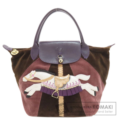 Longchamp Le Pliage Handbag Velor Ladies [Used]