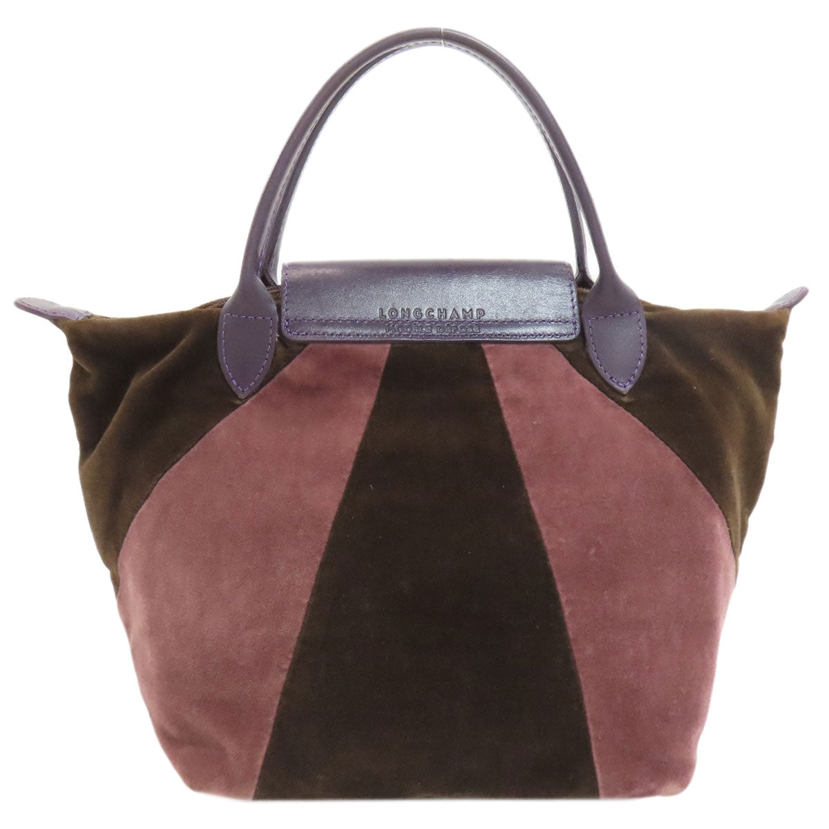 Longchamp Le Pliage Handbag Velor Ladies [Used]