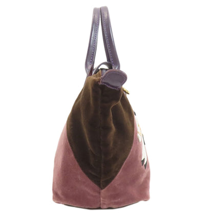 Longchamp Le Pliage Handbag Velor Ladies [Used]