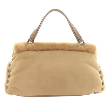 ZANELLATO Postina 2WAY Tote Bag Fur SuedeLadies [Used]